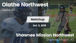 Matchup: Olathe Northwest vs. Shawnee Mission Northwest  2018
