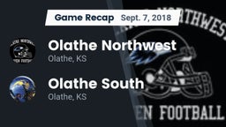 Recap: Olathe Northwest  vs. Olathe South  2018