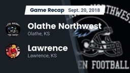 Recap: Olathe Northwest  vs. Lawrence  2018