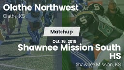 Matchup: Olathe Northwest vs. Shawnee Mission South HS 2018
