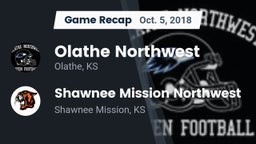 Recap: Olathe Northwest  vs. Shawnee Mission Northwest  2018