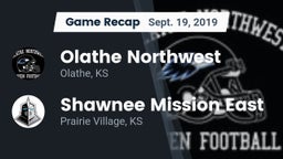 Recap: Olathe Northwest  vs. Shawnee Mission East  2019