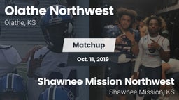 Matchup: Olathe Northwest vs. Shawnee Mission Northwest  2019