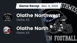 Recap: Olathe Northwest  vs. Olathe North  2020