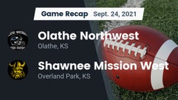 Recap: Olathe Northwest  vs. Shawnee Mission West 2021
