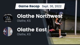Recap: Olathe Northwest  vs. Olathe East  2022