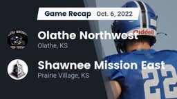 Recap: Olathe Northwest  vs. Shawnee Mission East  2022