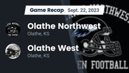 Recap: Olathe Northwest  vs. Olathe West   2023