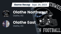 Recap: Olathe Northwest  vs. Olathe East  2023