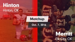 Matchup: Hinton  vs. Merritt  2016