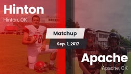 Matchup: Hinton  vs. Apache  2017