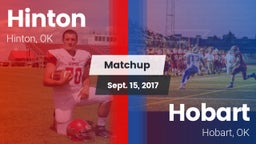 Matchup: Hinton  vs. Hobart  2017