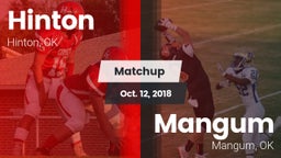Matchup: Hinton  vs. Mangum  2018