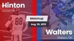 Matchup: Hinton  vs. Walters  2019