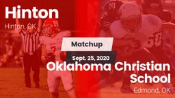 Matchup: Hinton  vs. Oklahoma Christian School 2020