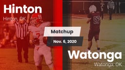 Matchup: Hinton  vs. Watonga  2020