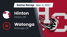 Recap: Hinton  vs. Watonga  2021