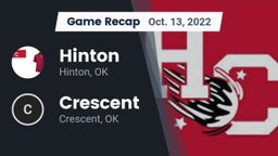 Recap: Hinton  vs. Crescent  2022