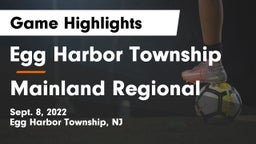 Egg Harbor Township  vs Mainland Regional  Game Highlights - Sept. 8, 2022