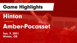 Hinton  vs Amber-Pocasset  Game Highlights - Jan. 9, 2021