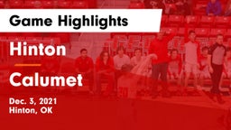 Hinton  vs Calumet Game Highlights - Dec. 3, 2021