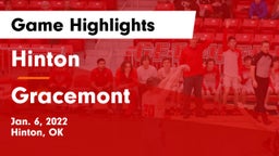 Hinton  vs Gracemont  Game Highlights - Jan. 6, 2022