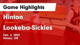 Hinton  vs Lookeba-Sickles  Game Highlights - Feb. 6, 2024