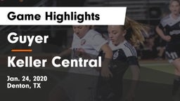 Guyer  vs Keller Central  Game Highlights - Jan. 24, 2020