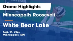 Minneapolis Roosevelt  vs White Bear Lake  Game Highlights - Aug. 24, 2023