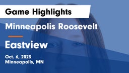 Minneapolis Roosevelt  vs Eastview  Game Highlights - Oct. 6, 2023