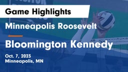 Minneapolis Roosevelt  vs Bloomington Kennedy  Game Highlights - Oct. 7, 2023