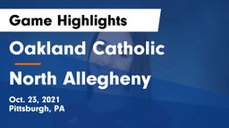 Oakland Catholic  vs North Allegheny  Game Highlights - Oct. 23, 2021