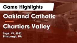 Oakland Catholic  vs Chartiers Valley  Game Highlights - Sept. 15, 2022