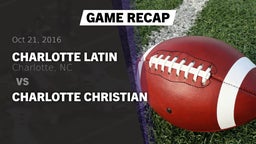 Recap: Charlotte Latin  vs. Charlotte Christian 2016