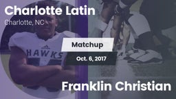 Matchup: Charlotte Latin vs. Franklin Christian 2017