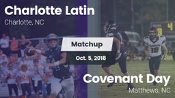 Matchup: Charlotte Latin vs. Covenant Day  2018