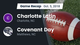 Recap: Charlotte Latin  vs. Covenant Day  2018