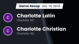 Recap: Charlotte Latin  vs. Charlotte Christian  2018