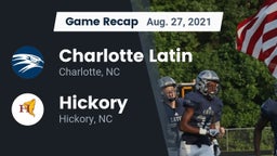 Recap: Charlotte Latin  vs. Hickory  2021