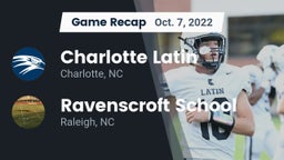 Recap: Charlotte Latin  vs. Ravenscroft School 2022