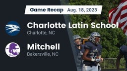 Recap: Charlotte Latin School vs. Mitchell  2023