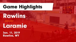 Rawlins  vs Laramie  Game Highlights - Jan. 11, 2019
