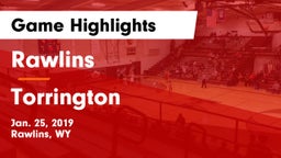 Rawlins  vs Torrington  Game Highlights - Jan. 25, 2019