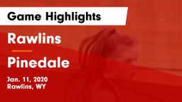 Rawlins  vs Pinedale  Game Highlights - Jan. 11, 2020