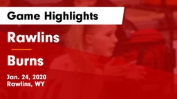 Rawlins  vs Burns  Game Highlights - Jan. 24, 2020