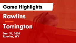 Rawlins  vs Torrington  Game Highlights - Jan. 31, 2020