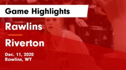 Rawlins  vs Riverton  Game Highlights - Dec. 11, 2020