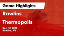 Rawlins  vs Thermopolis Game Highlights - Dec. 18, 2020