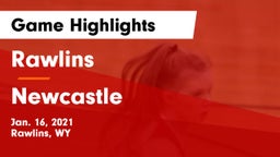 Rawlins  vs Newcastle  Game Highlights - Jan. 16, 2021