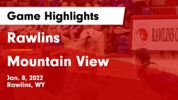 Rawlins  vs Mountain View  Game Highlights - Jan. 8, 2022